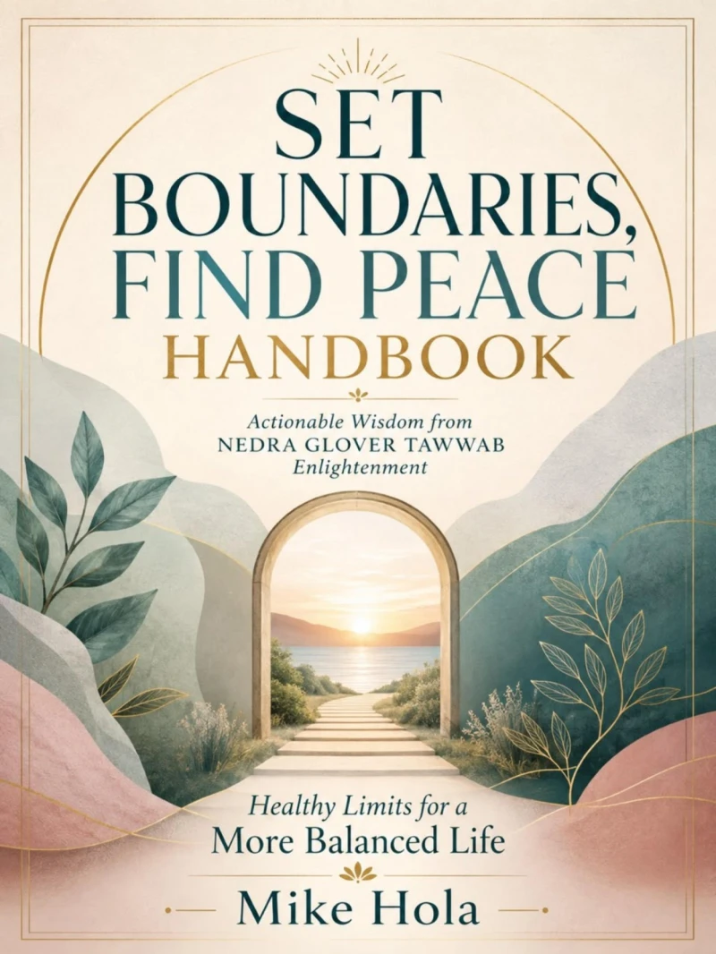 Portada: Set Boundaries, Find Peace Handbook - Actionable Wisdom From Nedra Glover Tawwab Enlightenment