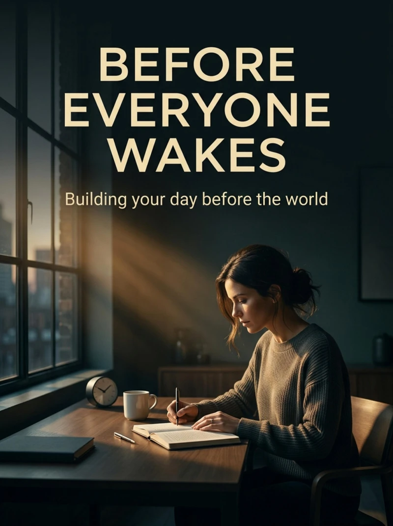 Portada: Before Everyone Wakes