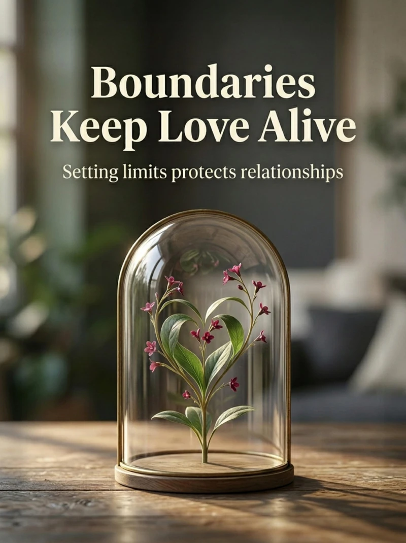 Portada: Boundaries Keep Love Alive