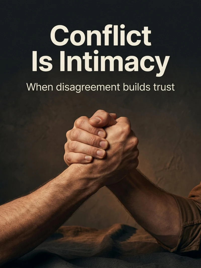 Portada: Conflict Is Intimacy