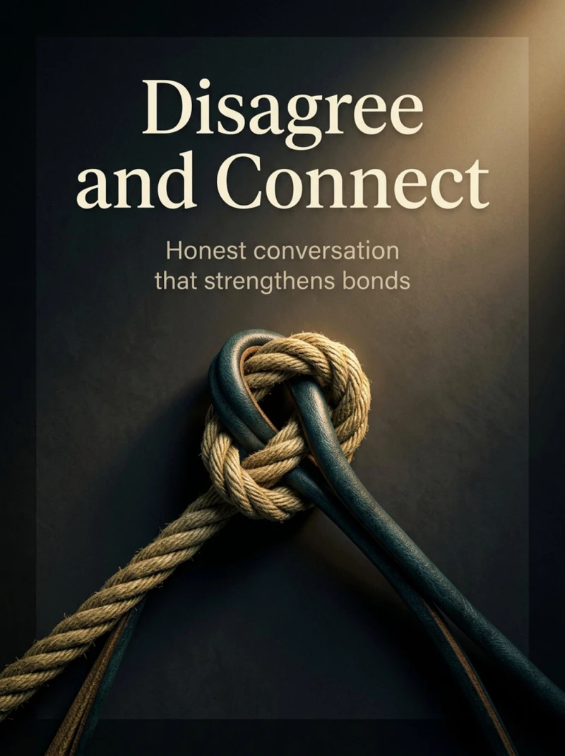 Portada: Disagree and Connect