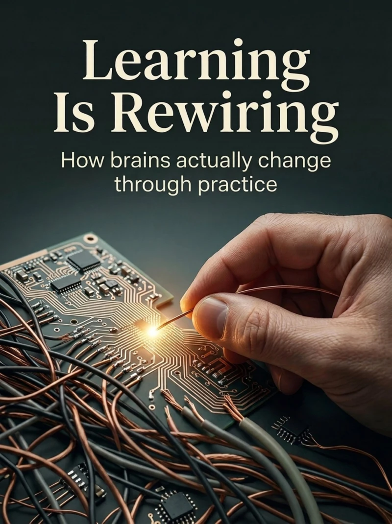 Portada: Learning Is Rewiring