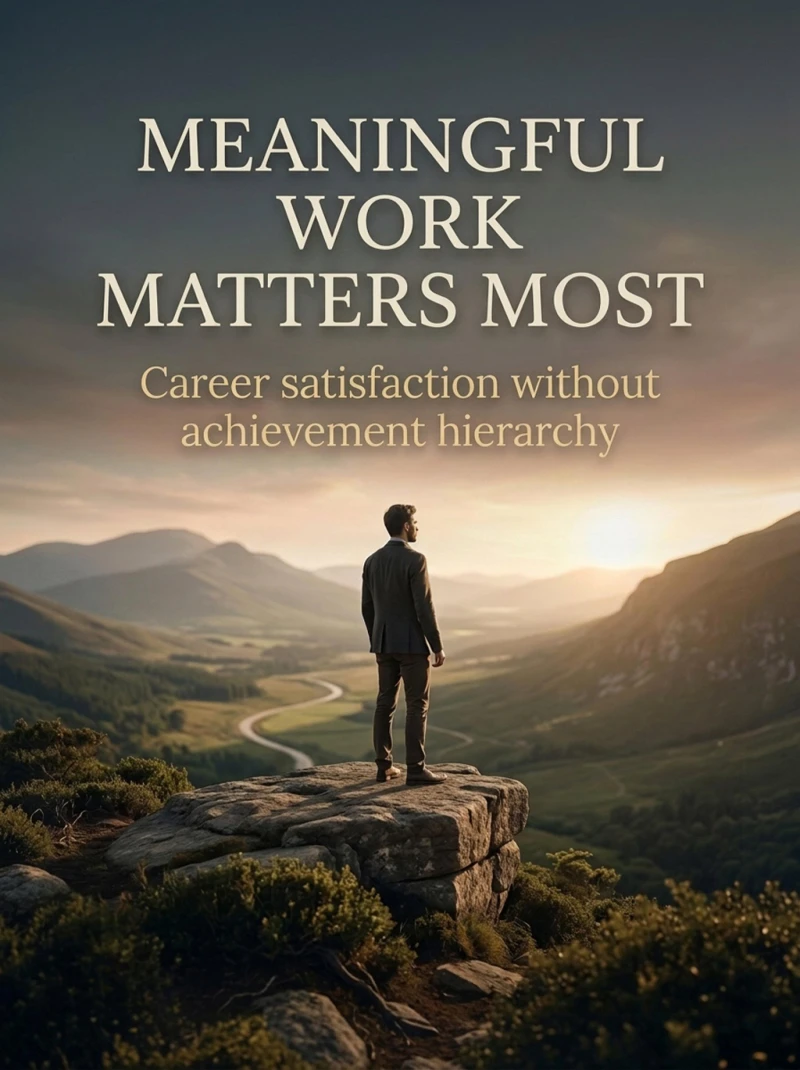 Portada: Meaningful Work Matters Most