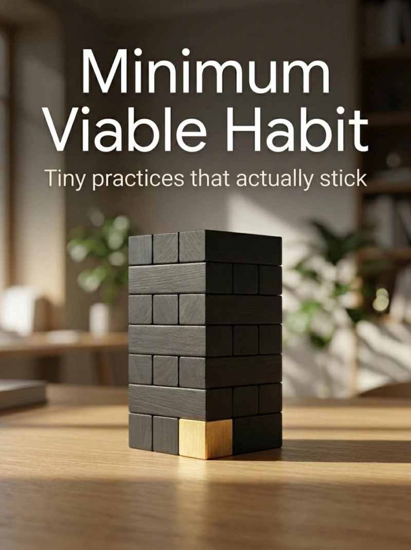 Portada: Minimum Viable Habit