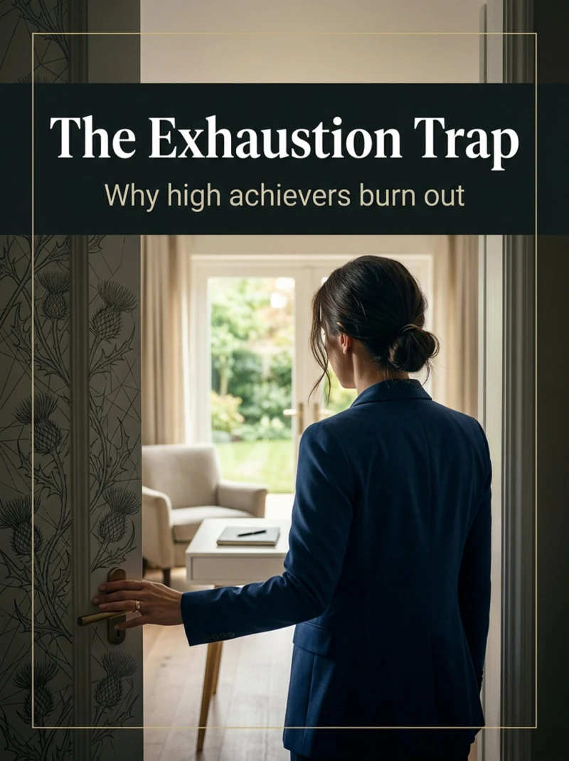 Portada: The Exhaustion Trap