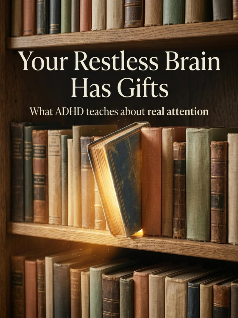 Portada: Your Restless Brain Has Gifts