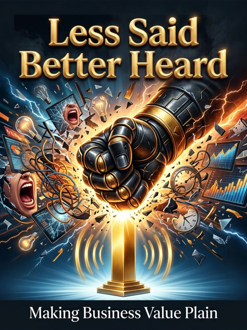 Portada: Less Said Better Heard