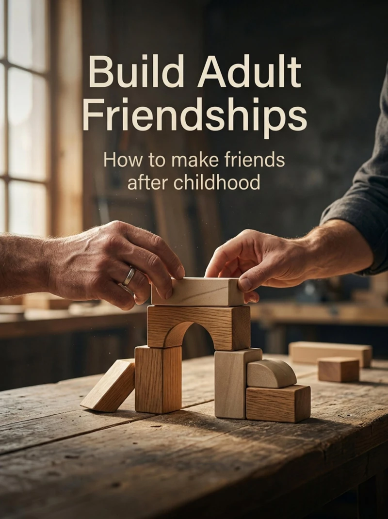 Portada: Build Adult Friendships