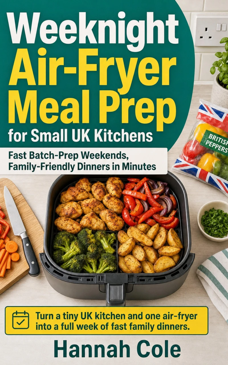 Portada: Weeknight Air-Fryer Meal Prep for Small UK Kitchens