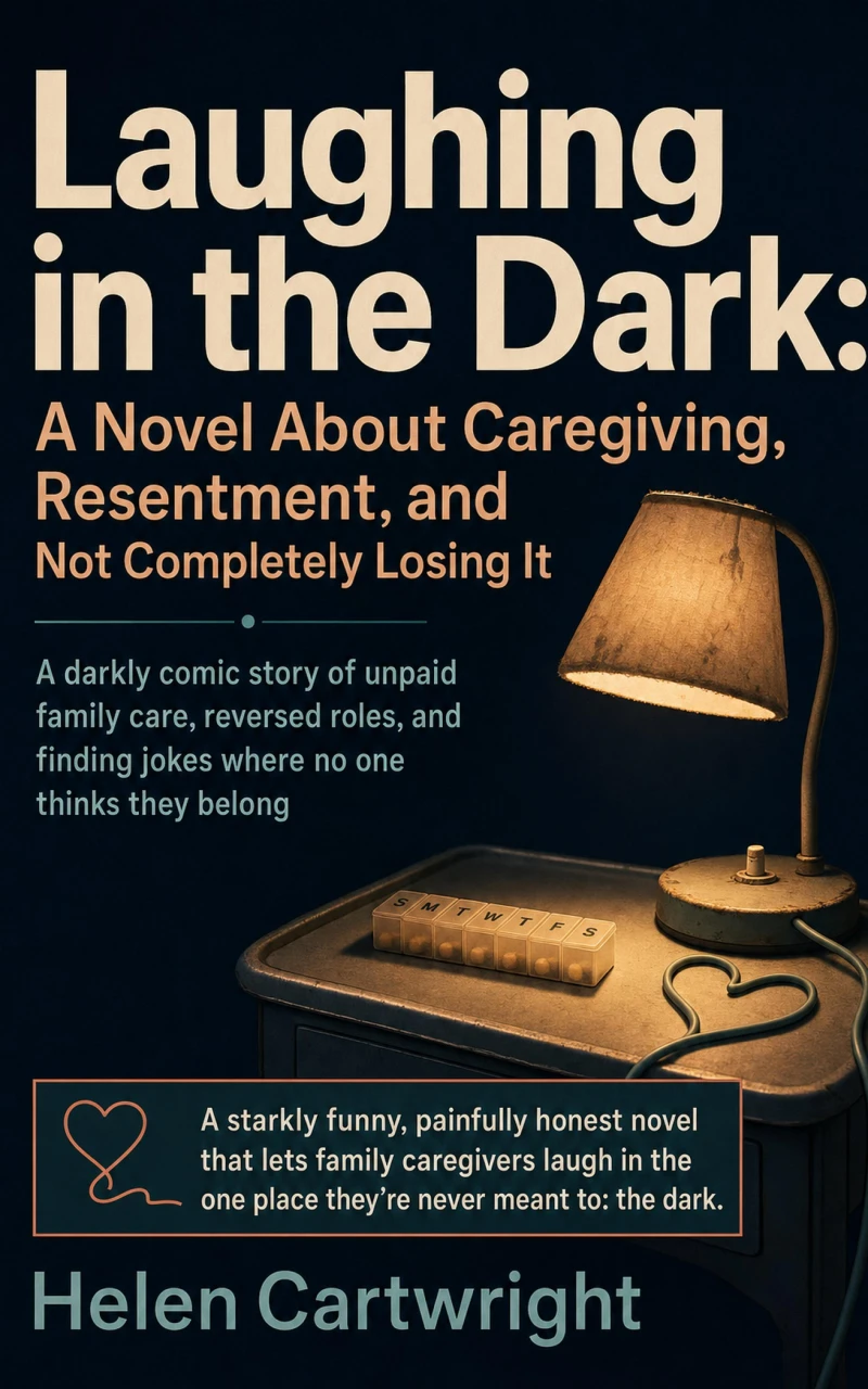 Portada: Laughing in the Dark: A Novel About Caregiving, Resentment, and Not Completely Losing It