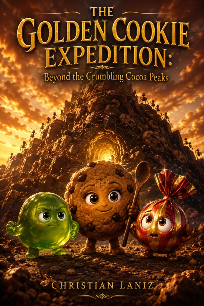 Portada: The Golden Cookie Expedition: Beyond the Crumbling Cocoa Peaks
