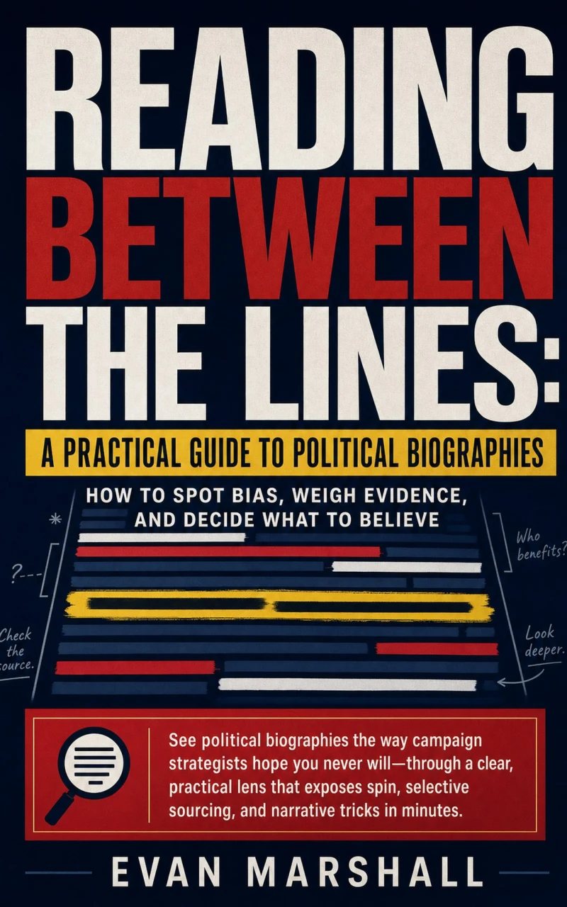 Portada: Reading Between the Lines: A Practical Guide to Political Biographies