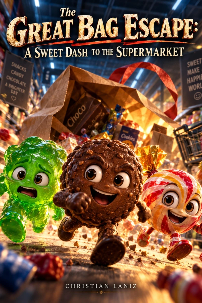 Portada: The Great Bag Escape: A Sweet Dash to the Supermarket