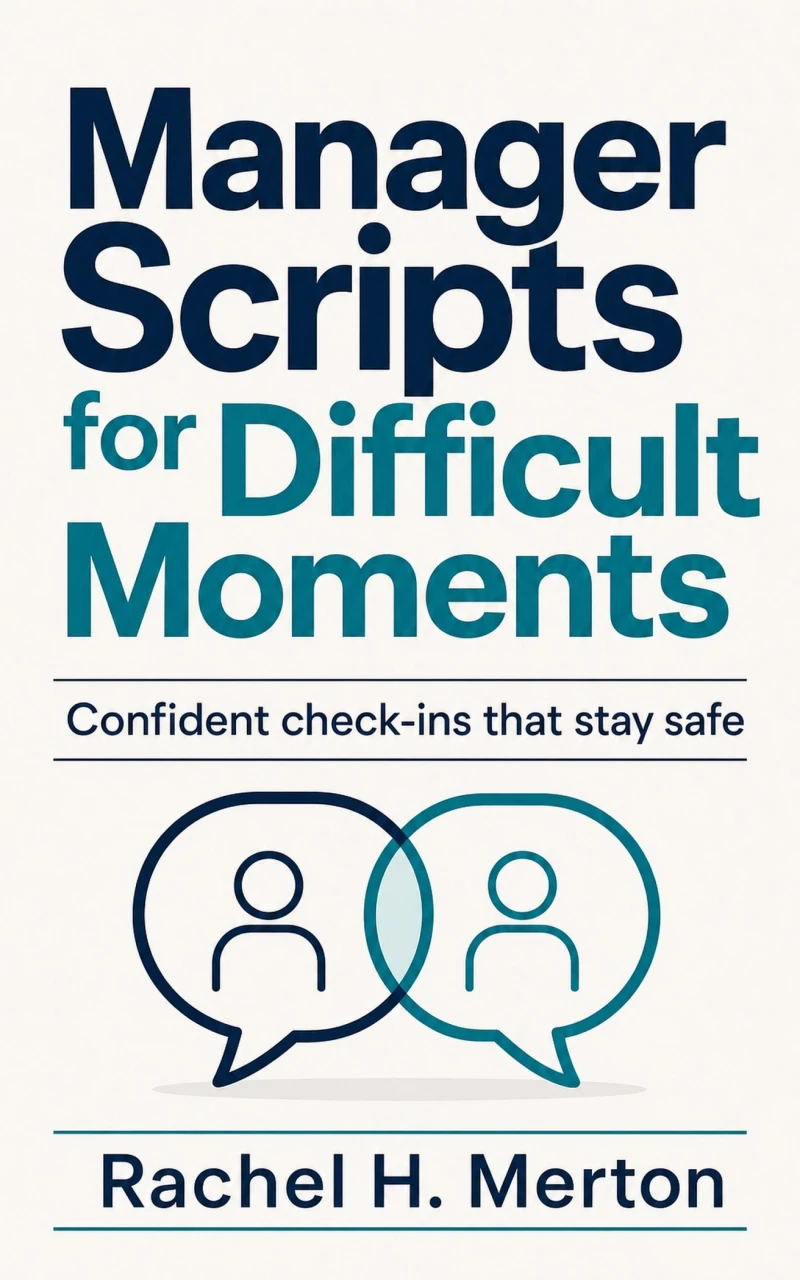 Portada: Manager Scripts for Difficult Moments