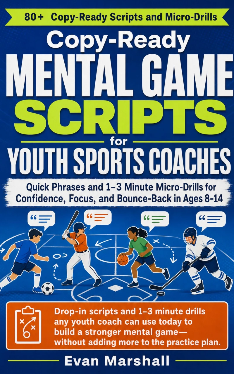 Portada: Copy‑Ready Mental Game Scripts for Youth Sports Coaches