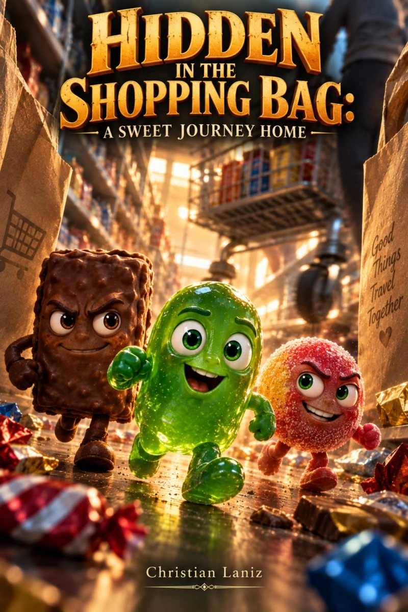 Portada: Hidden in the Shopping Bag: A Sweet Journey Home