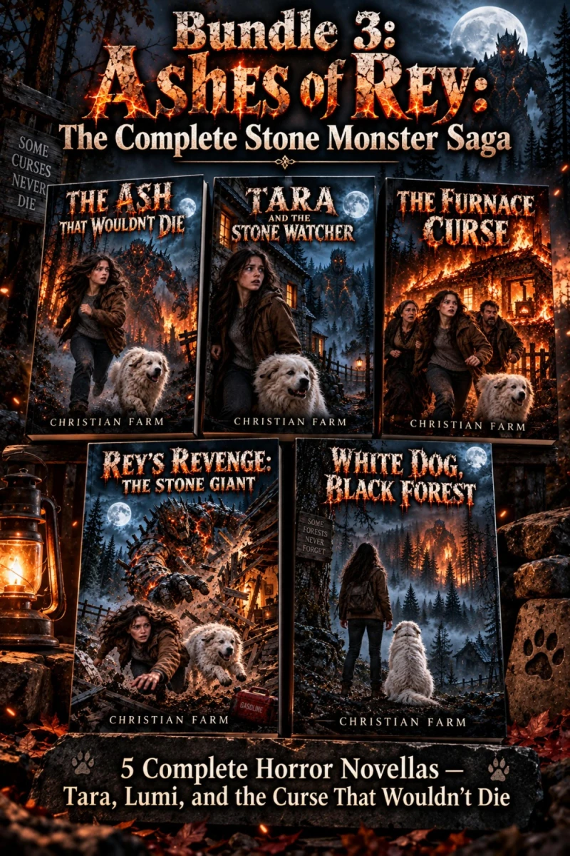 Portada: Bundle 3:Ashes of Rey: The Complete Stone Monster Saga