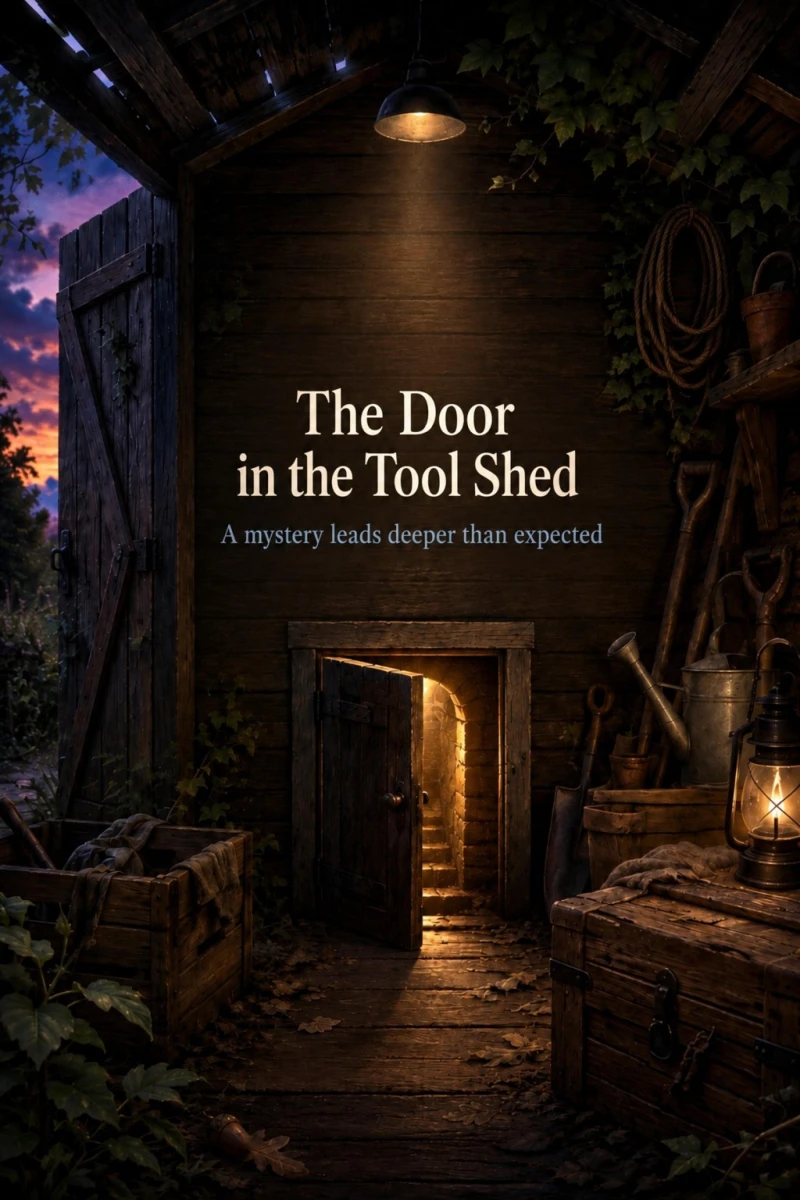 Portada: The Door in the Tool Shed