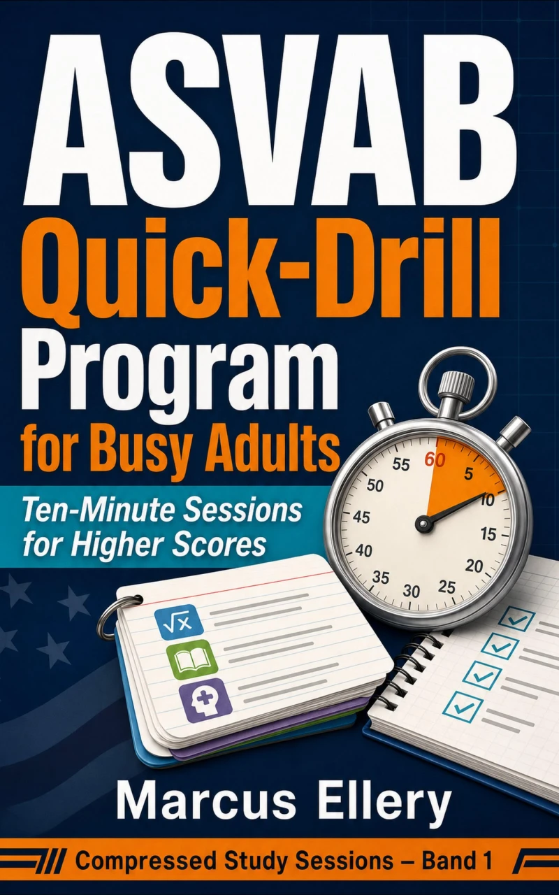 Portada: ASVAB Quick-Drill Program for Busy Adults
