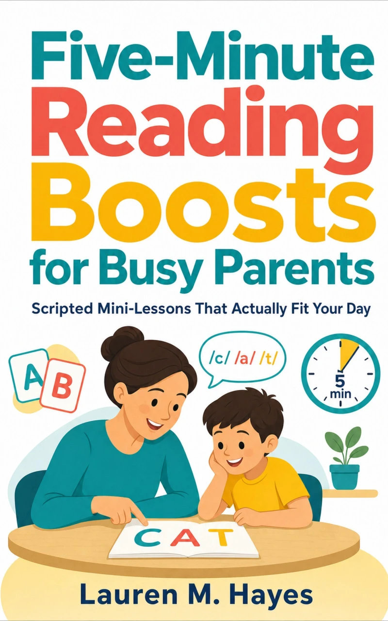 Portada: Five-Minute Reading Boosts for Busy Parents
