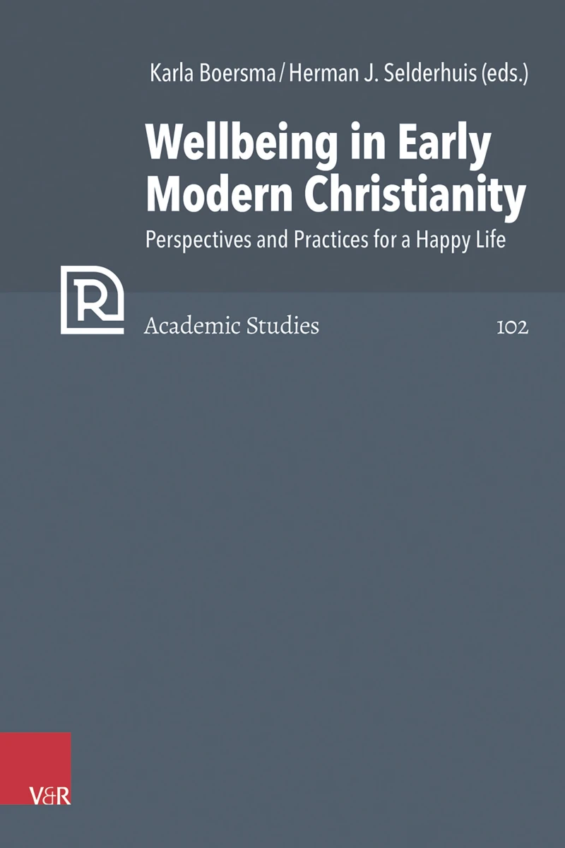 Portada: Wellbeing in Early Modern Christianity