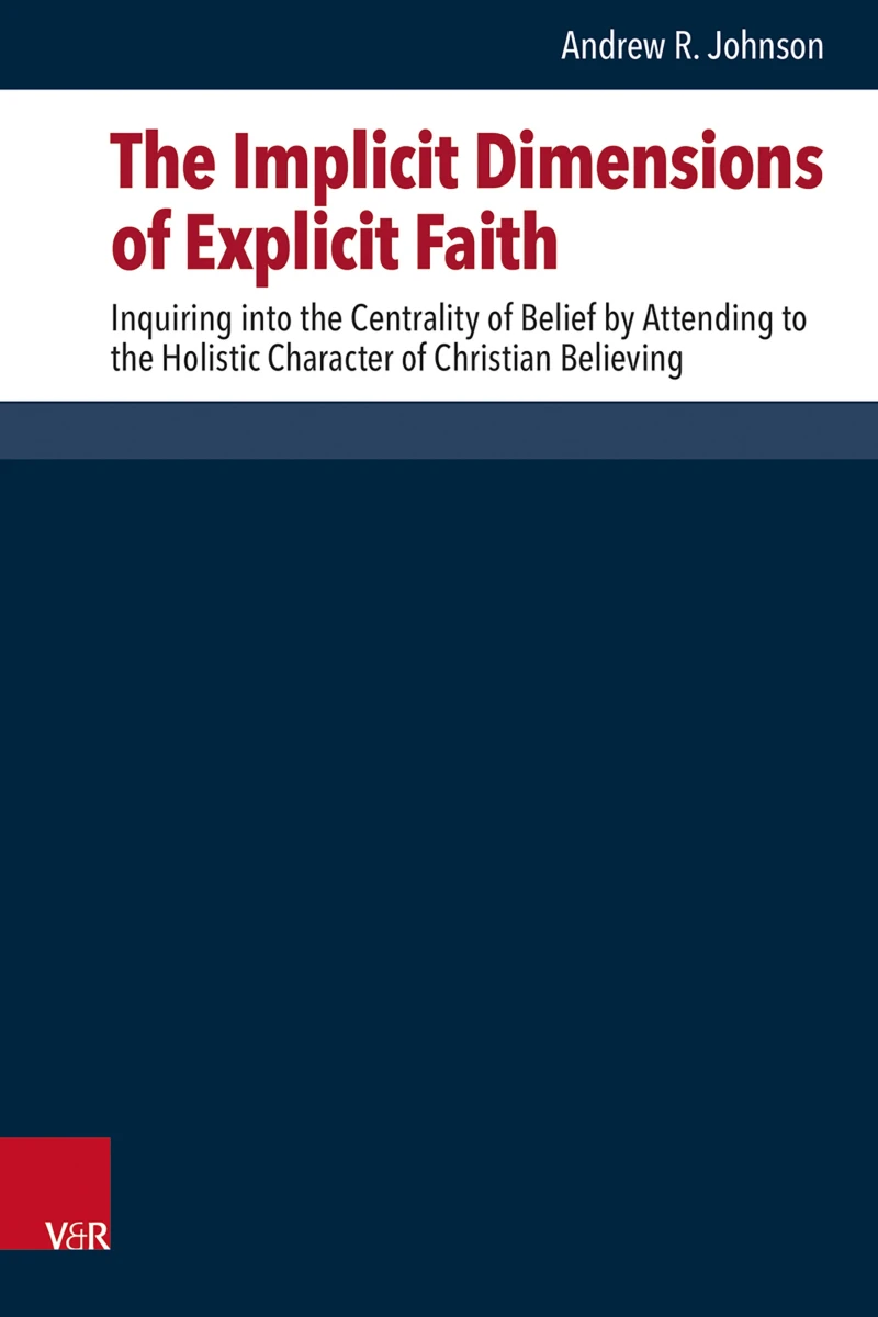 Portada: The Implicit Dimensions of Explicit Faith