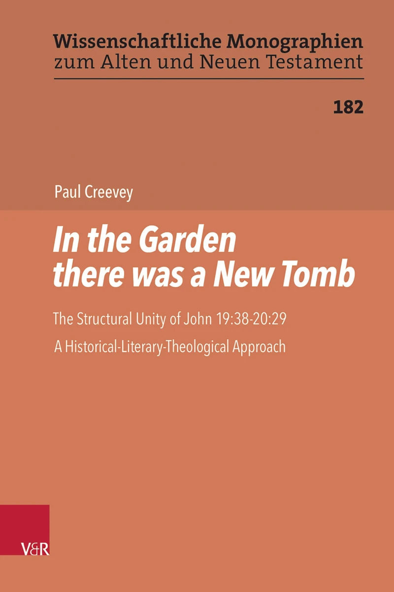 Portada: In the Garden there was a New Tomb