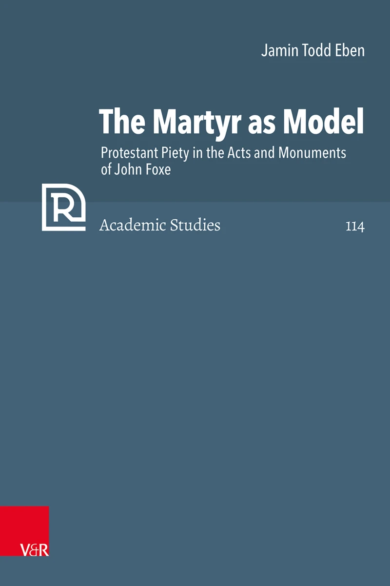 Portada: The Martyr as Model