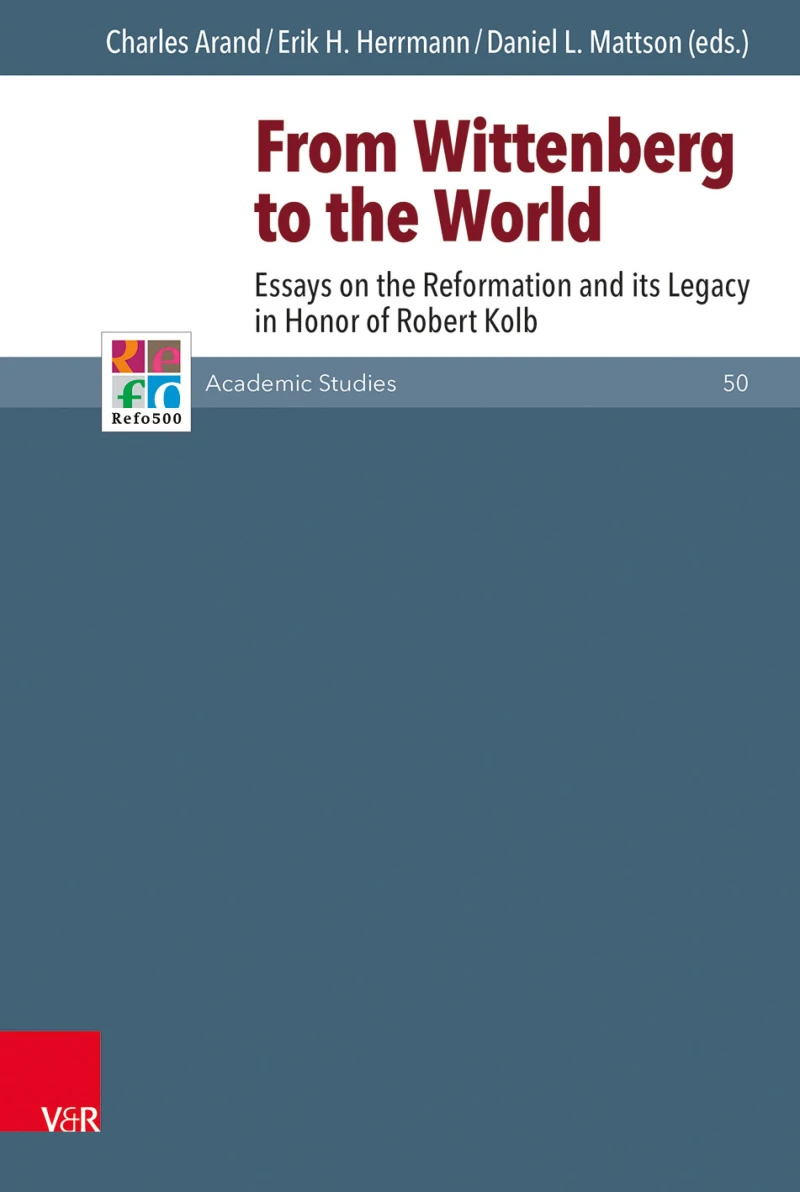Portada: From Wittenberg to the World