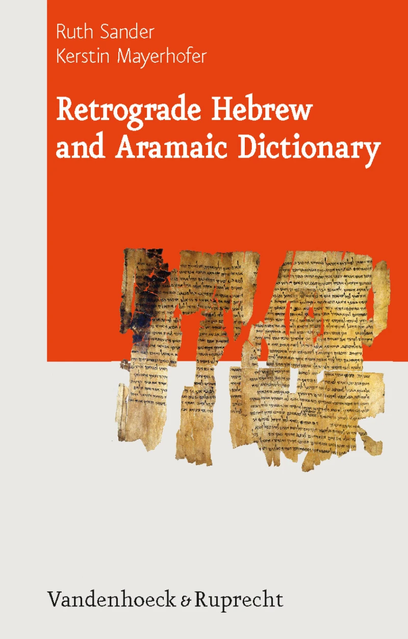 Portada: Retrograde Hebrew and Aramaic Dictionary