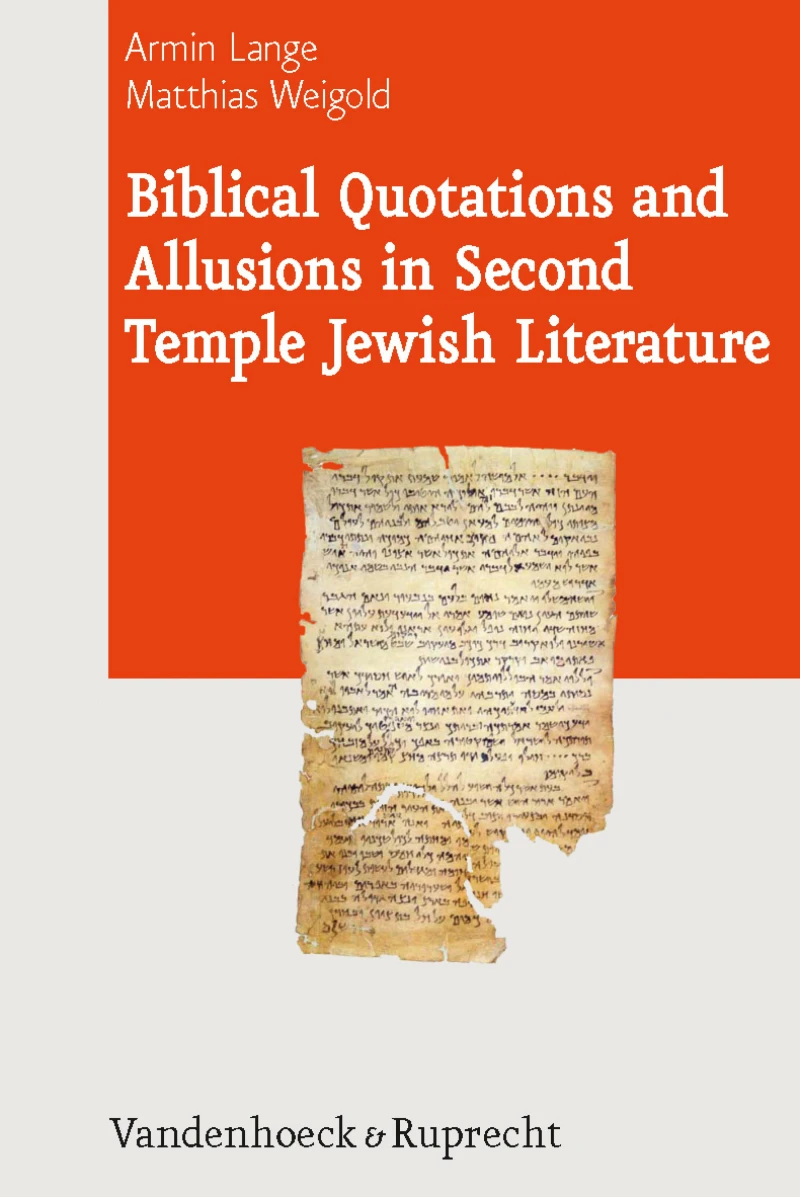 Portada: Biblical Quotations and Allusions in Second Temple Jewish Literature