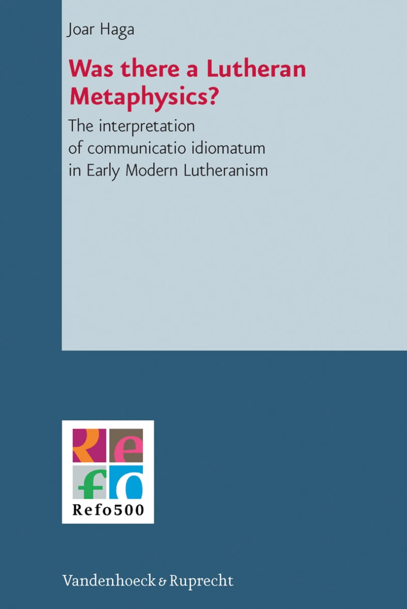 Portada: Was there a Lutheran Metaphysics?