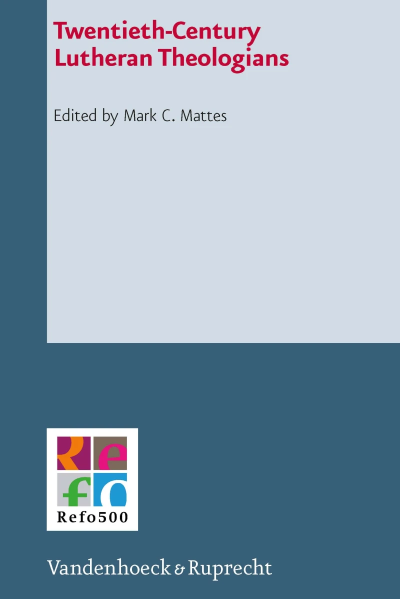 Portada: Twentieth-Century Lutheran Theologians