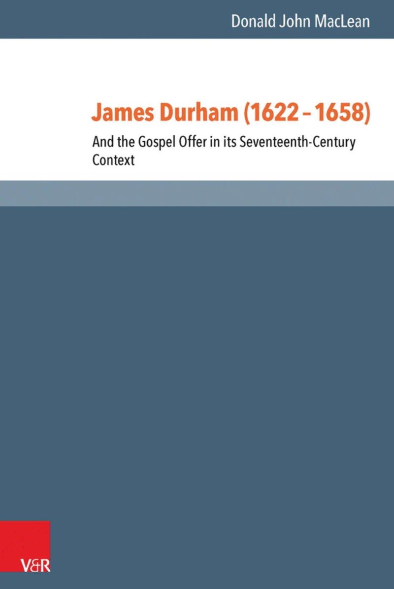 Portada: James Durham (1622–1658)
