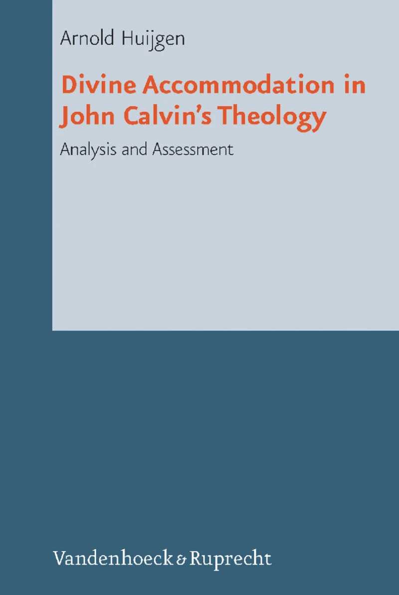 Portada: Divine Accommodation in John Calvin's Theology