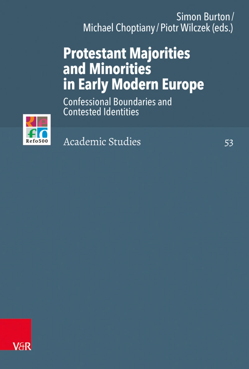 Portada: Protestant Majorities and Minorities in Early Modern Europe