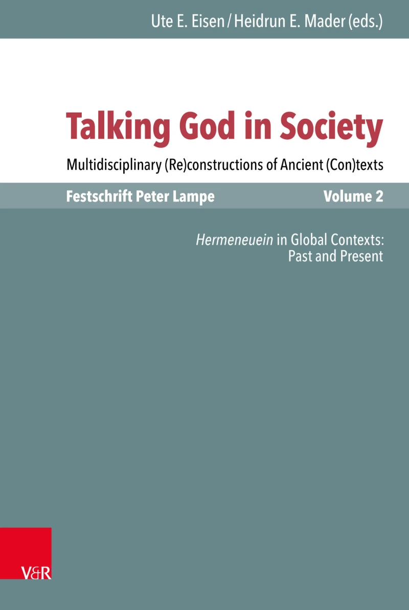 Portada: Talking God in Society