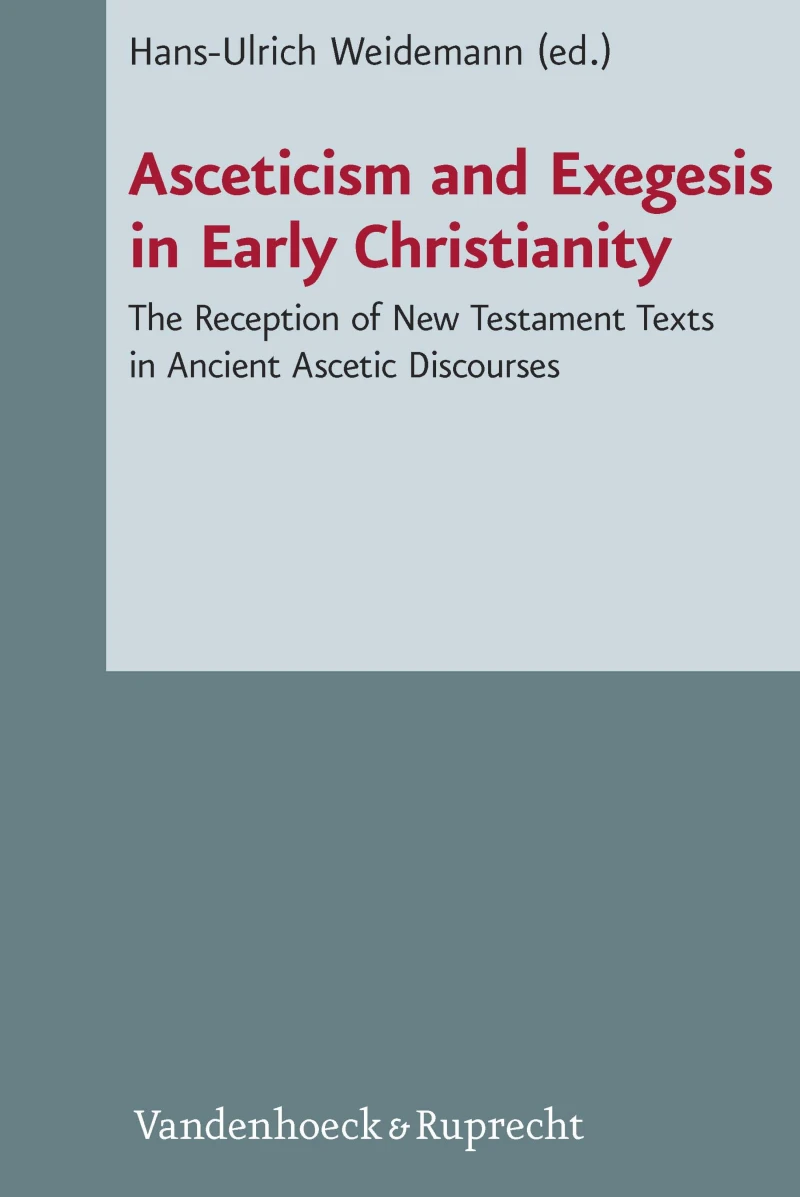 Portada: Asceticism and Exegesis in Early Christianity