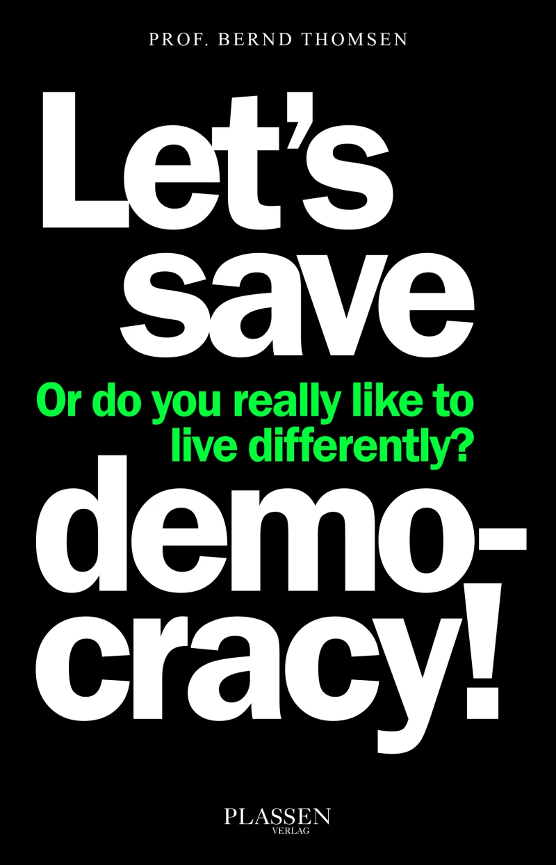 Portada: Let's save democracy!