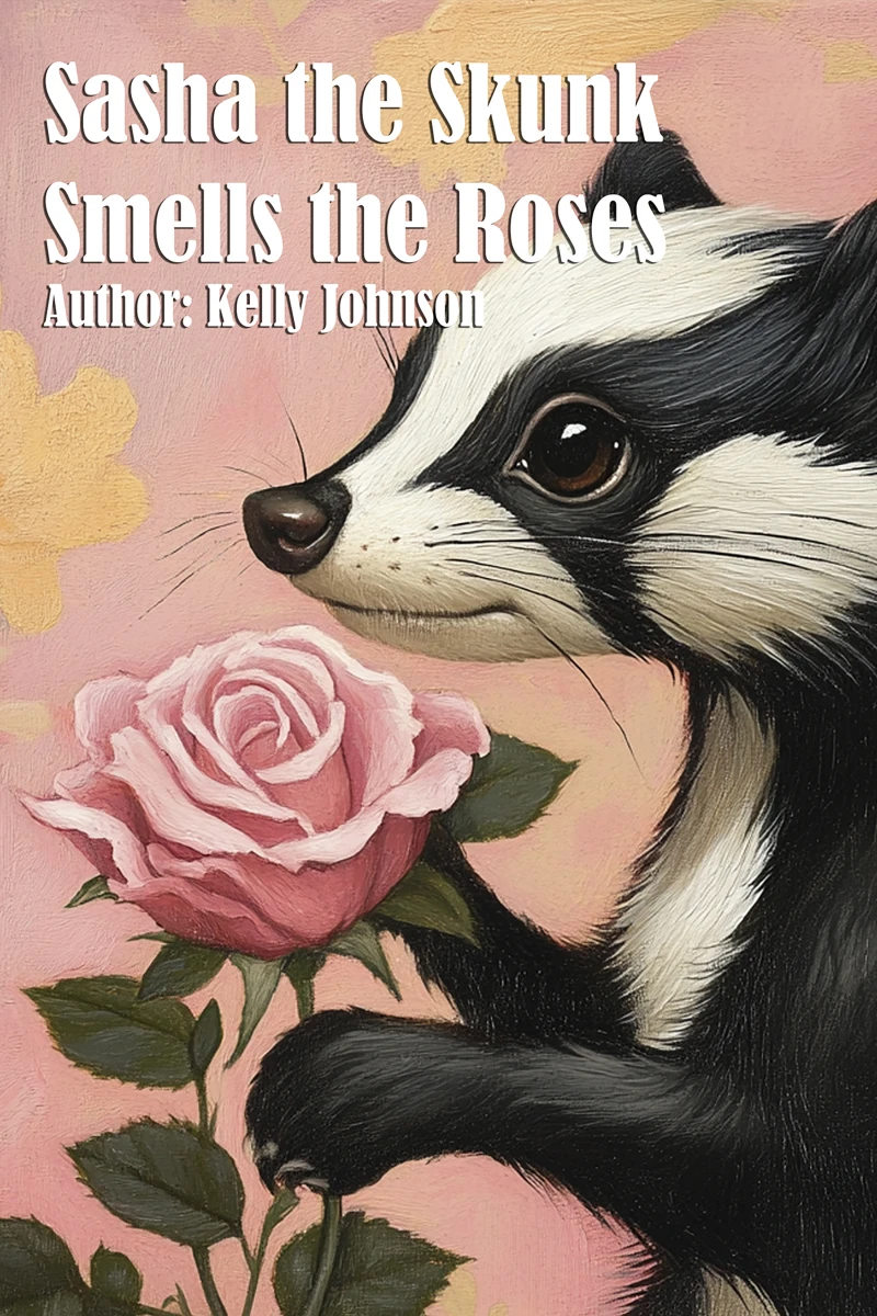 Portada: Sasha the Skunk Smells the Roses
