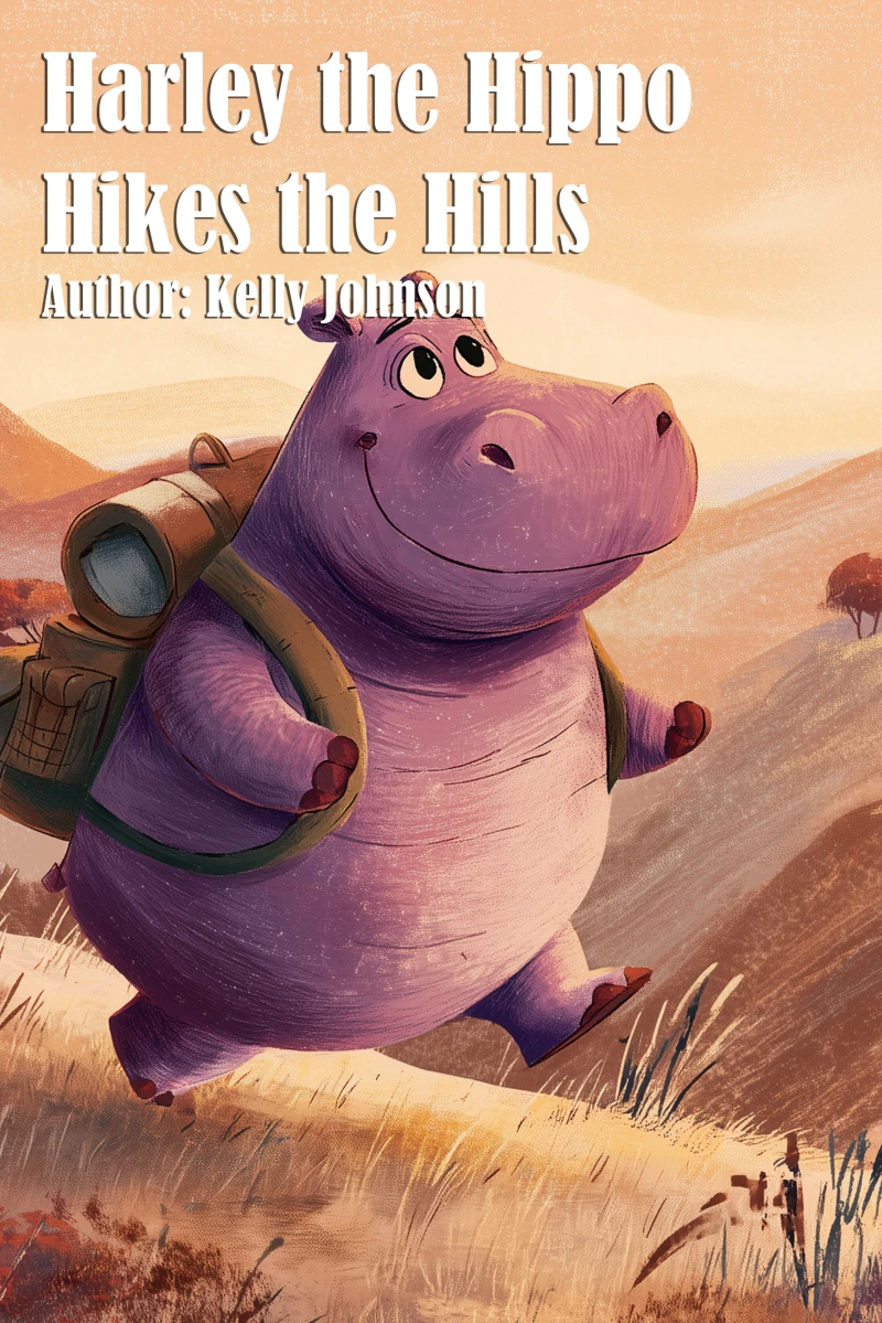Portada: Harley the Hippo Hikes the Hills