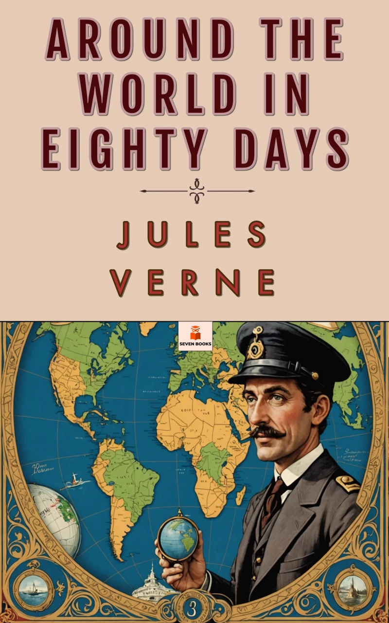 Portada: Around the World in Eighty Days