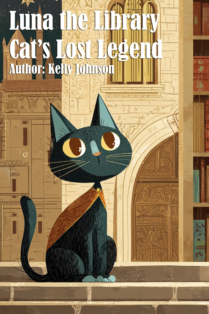 Portada: Luna the Library Cat's Lost Legend