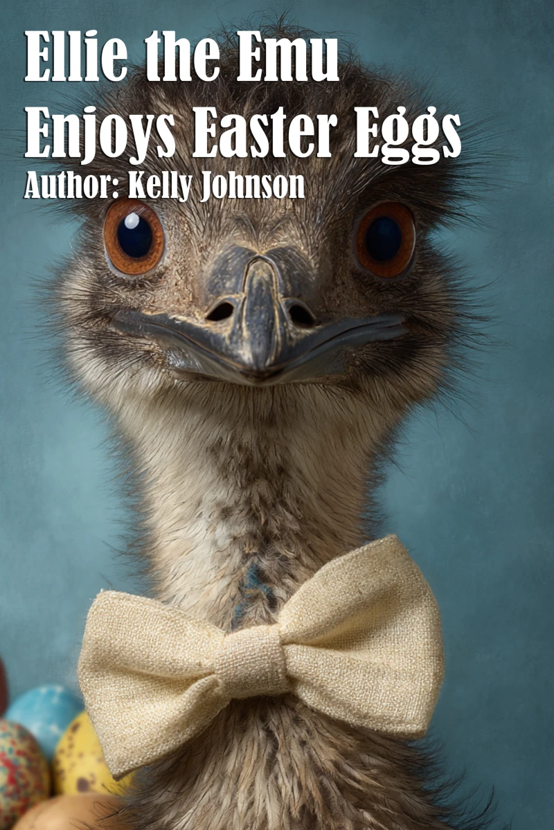 Portada: Ellie the Emu Enjoys Easter Eggs