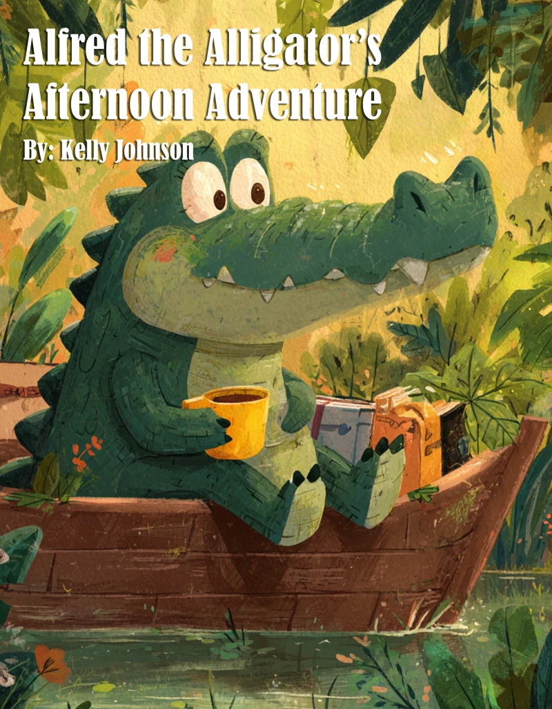 Portada: Alfred the Alligator's Afternoon Adventure