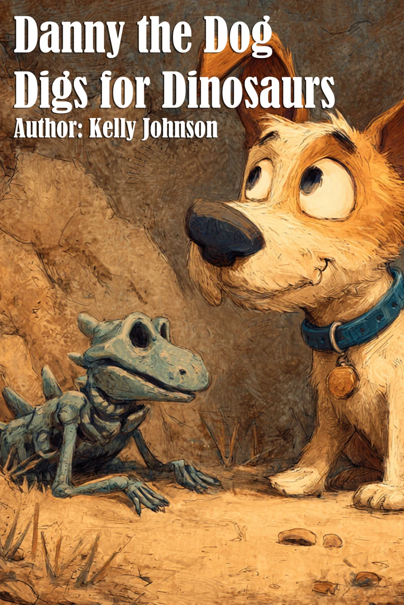 Portada: Danny the Dog Digs for Dinosaurs