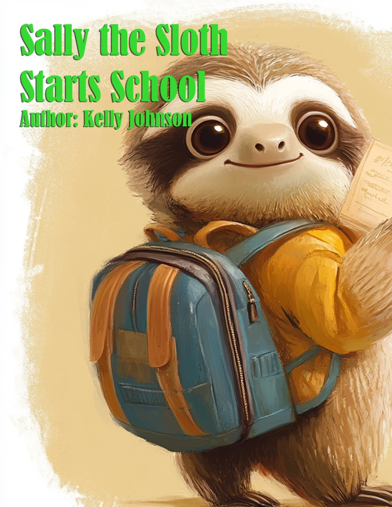 Portada: Sally the Sloth Starts School