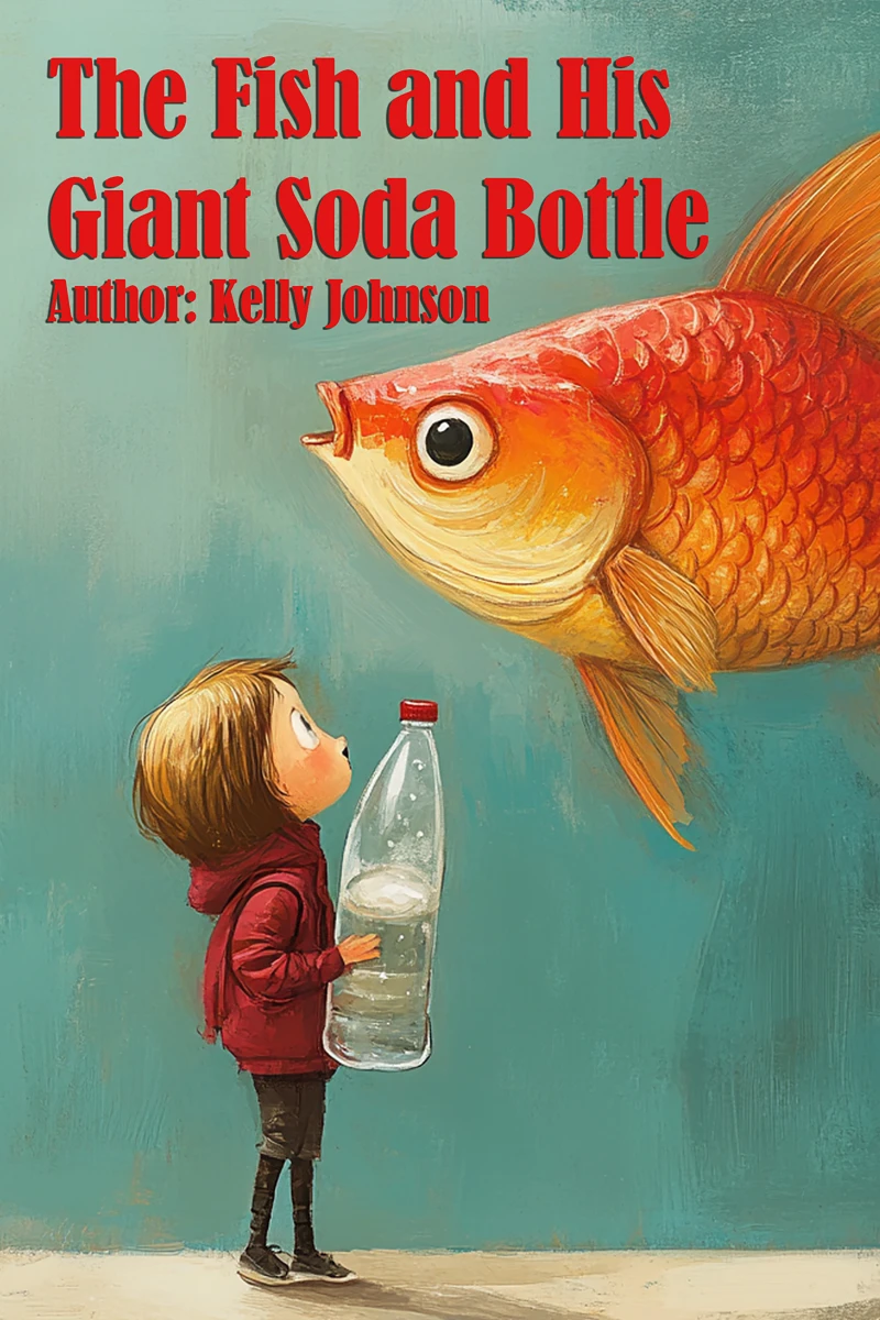 Portada: The Fish and His Giant Soda Bottle