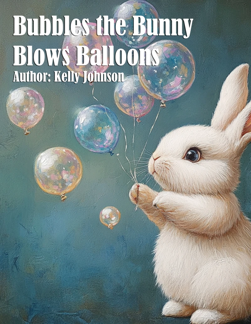 Portada: Bubbles the Bunny Blows Balloons