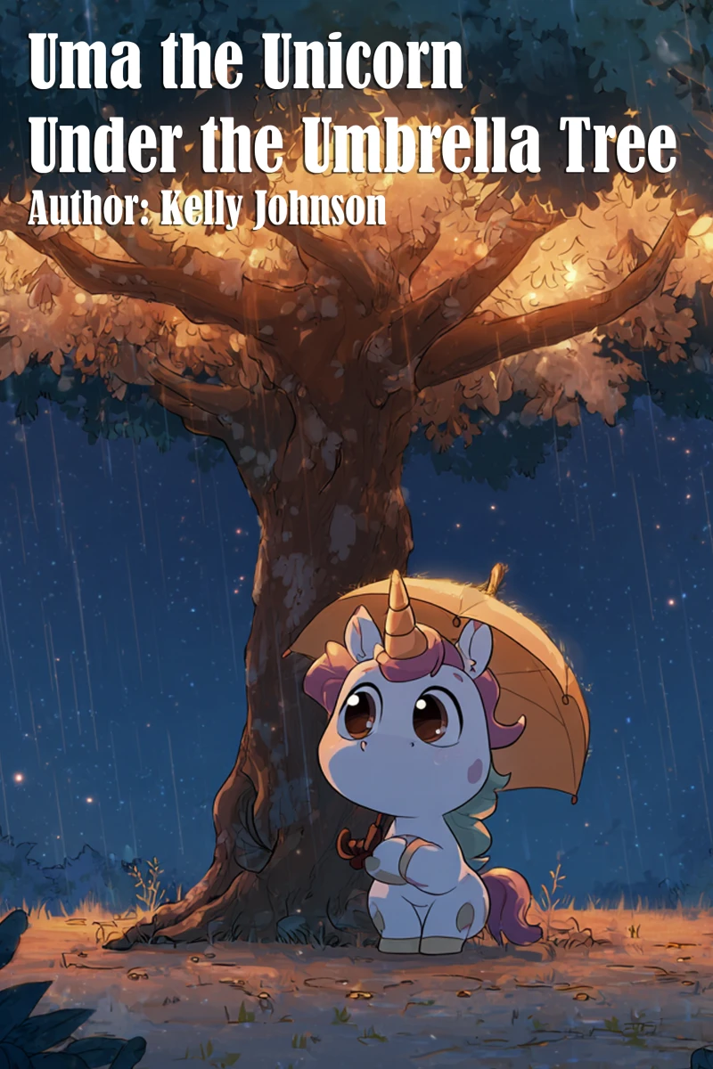 Portada: Uma the Unicorn Under the Umbrella Tree